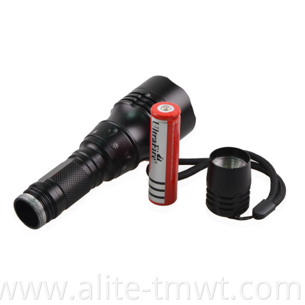 T6 Led tech diving lights IP68 diving led flashlight Scuba Diving Flashlight Torch Underwater torch light